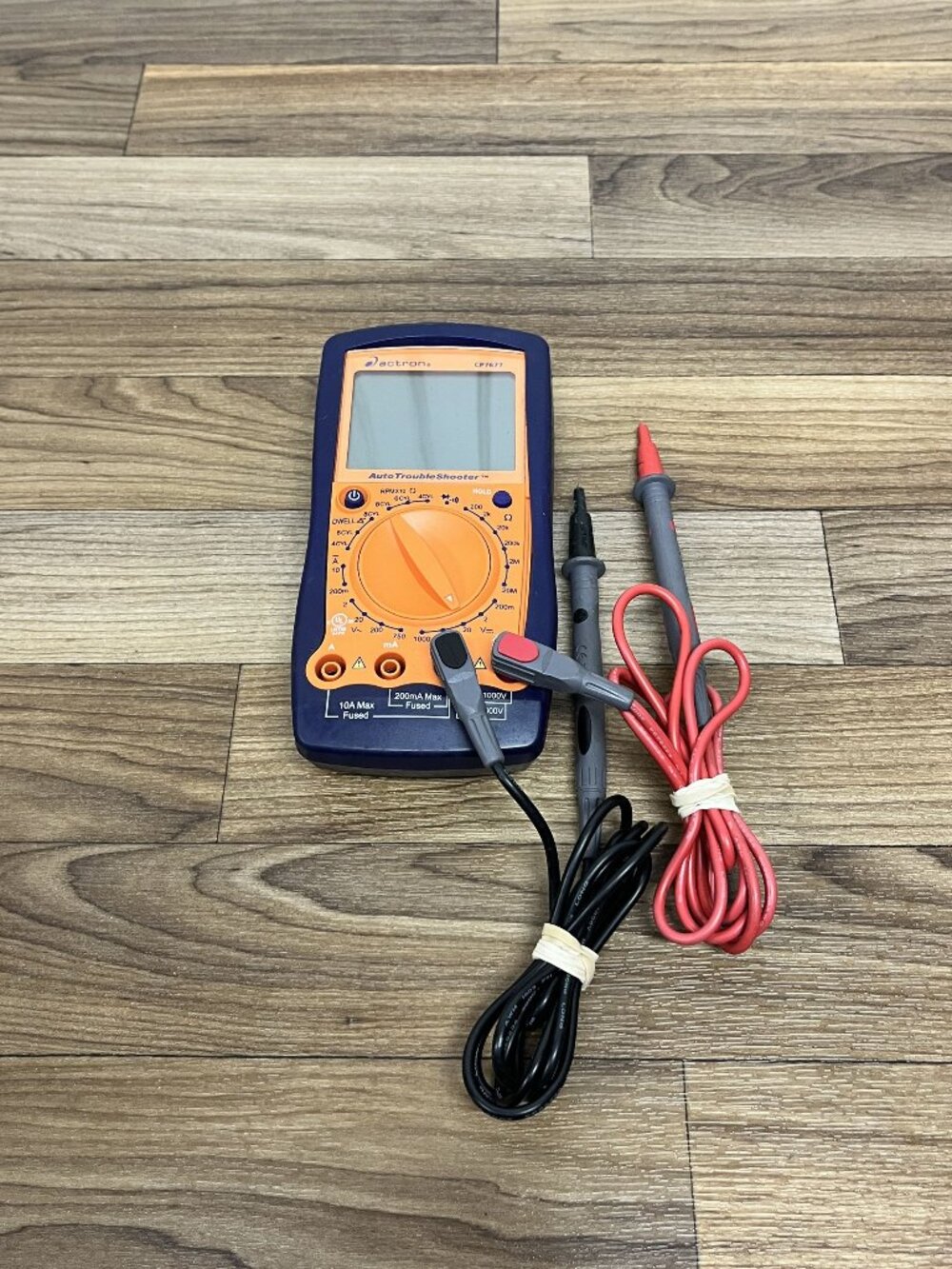 ACTRON Catron CP7677 Auto Digital Multimeter & Engine Analyzer Tested
